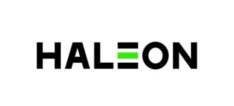 Haleon Haleon logo featuring bold black text and a green accent line.